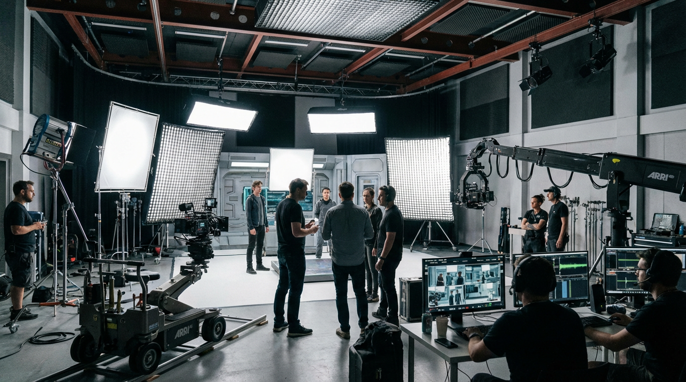 磨菇视频原创影视制作现场视频